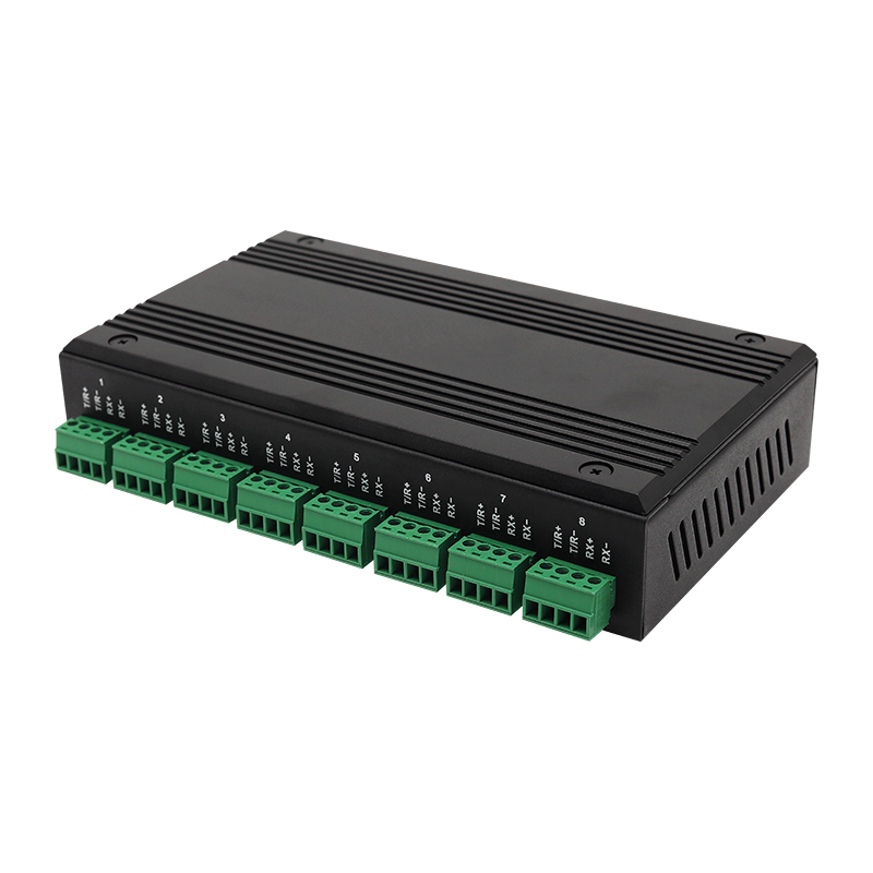 8口LQ-485/422 MODBUS GATEWAY