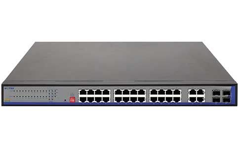 28口工业交通控制以太网络交换机_LQ-60028GC系列 千兆非网管型工业以太网交换机