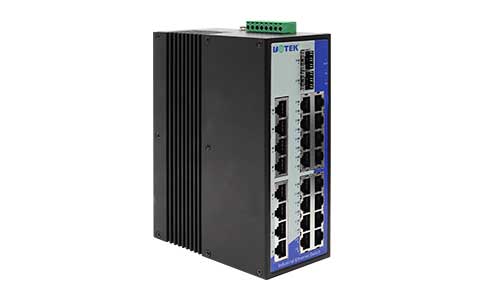 工业级导轨式网络交换机_LQ-60026GC-24GT2GP-RNF 全千兆非网管型以太网交换机