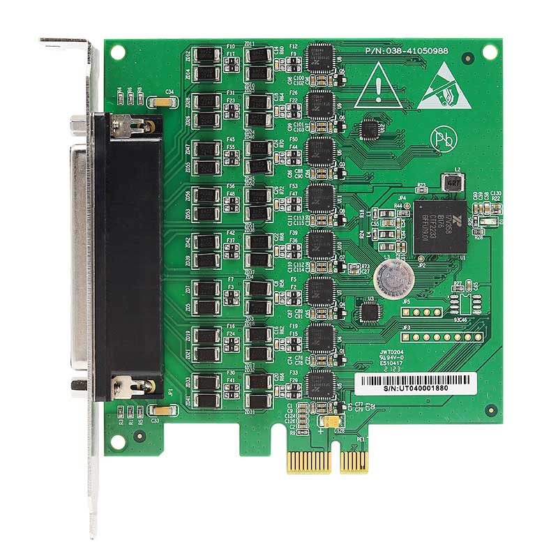 PCI-E转8口LQ-232/485/422多串口卡