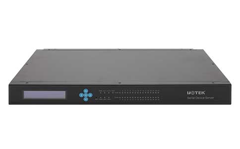 工业级1U机架式串口服务器_LQ-68032C 1U机架式32口RS232串口服务器