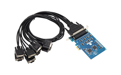 工业PCI-E转RS232串口通信转换卡_LQ-7918 PCIE转8口RS232多串口卡