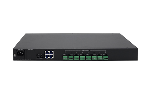 LQ-6008M-I 1U 机架式 8 口 RS485/422 隔离型串口服务器