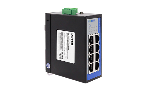工业级以太网交换机_LQ-6408SA 8口百兆非网管型以太网交换机