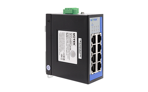 工业级导轨式以太网交换机_LQ-6408GCA 8口千兆非网管型以太网交换机