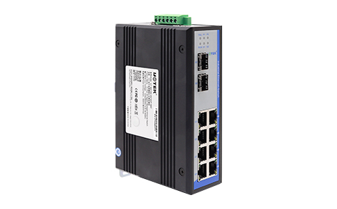 工业以太网交换机_LQ-62010G系列 10口全千兆网管型以太网交换机