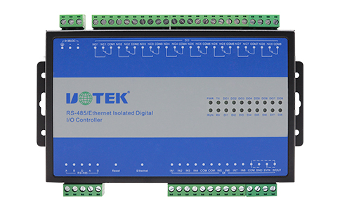 LQ-56808 LQ-485/以太网隔离数字I/O控制器