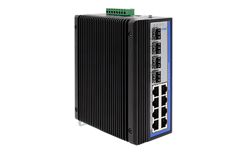 LQ-63408GC  8G+4XG万兆三层网管型以太网交换机
