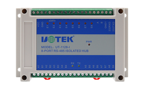 LQ-1128-I 8-PORT LQ-485 ISOLATED HUB