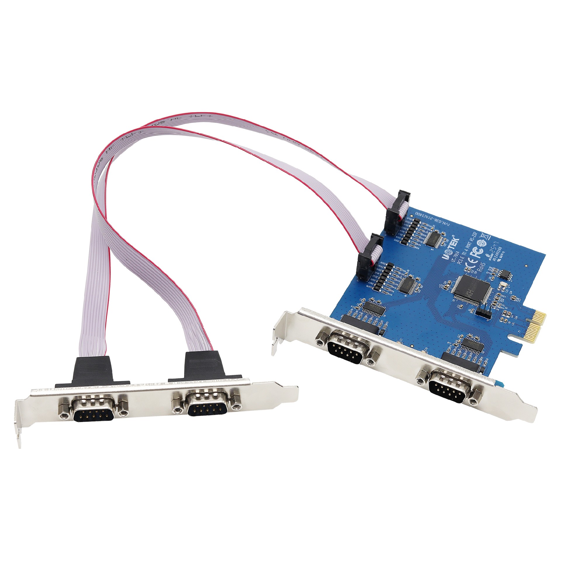 PCI-E转4口LQ-232多串口卡