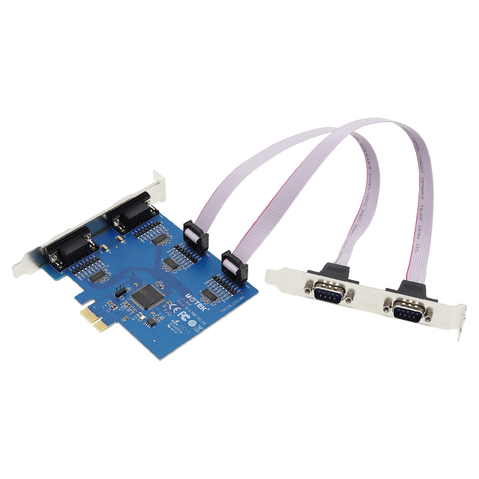 PCI-E转4口LQ-232多串口卡