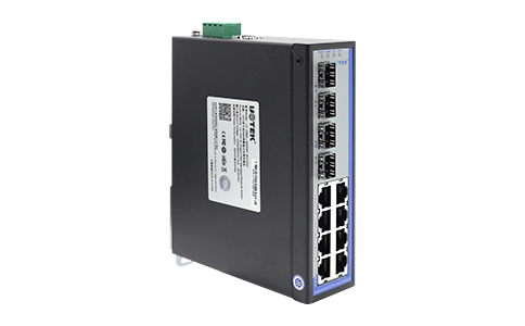 LQ-CN60-12GKWF-8GT4GP 12口全千兆Web网管型以太网交换机