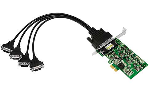 工业串口通信转换卡-LQ-794 PCI-E转4口LQ-485/422高速多串口卡