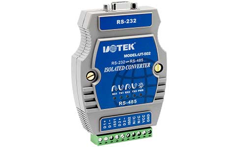 工业级接口转换器_LQ-502高性能LQ-232转2口LQ-485光电隔离转换器