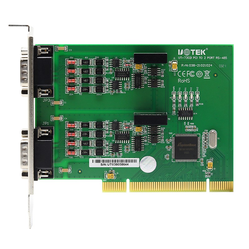 2口LQ-485/422PCI光电隔离工业级多串口卡
