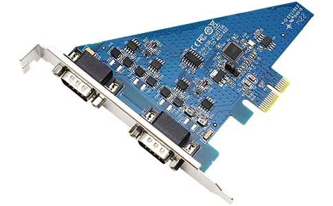 工业级PCI-E高速多串口转接扩展卡_LQ-7922A PCI-E转2口LQ-485/422多串口卡