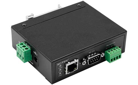工业物联网通讯协议转换网关_LQ-6801A-GW 1口LQ-232/485/422Modbus 网关
